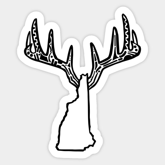 HUNT NH Sticker by kk3lsyy